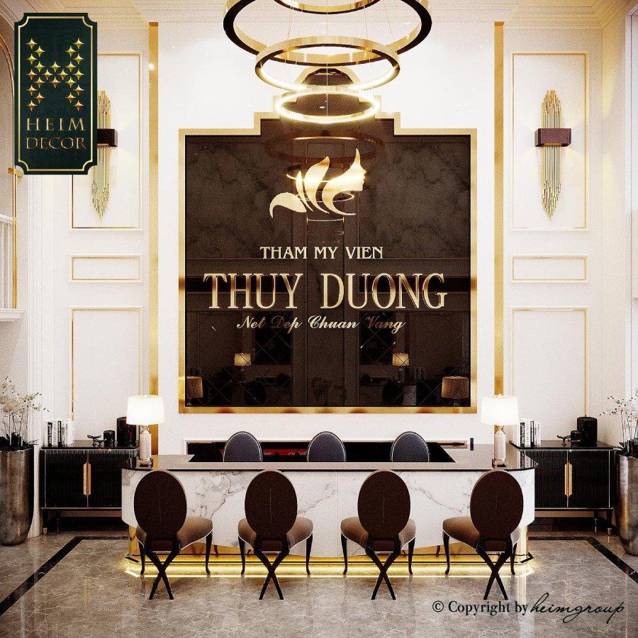 Thi công nội thất thẩm mỹ viện