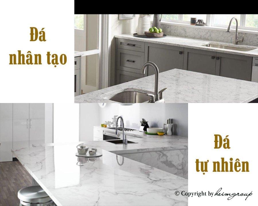 Đá tự nhiên và đá nhân tạo