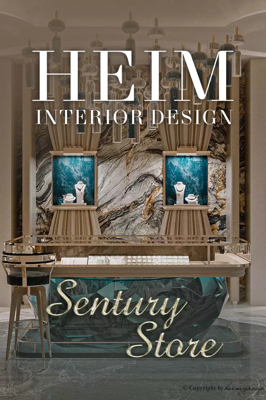 Dự án Showroom trang sức Sentury